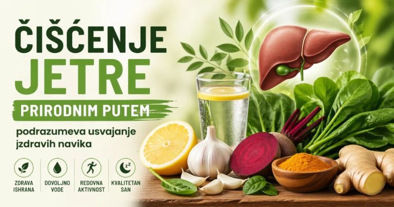 Čišćenje jetre prirodnim putem usvjanje zdravih navika