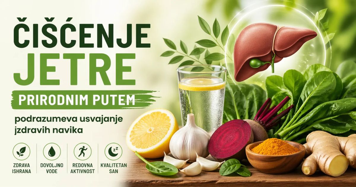 Čišćenje jetre prirodnim putem usvjanje zdravih navika