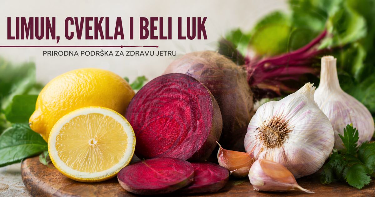 Limun, cvekla i beli luk najbolje za zdravljje jetre