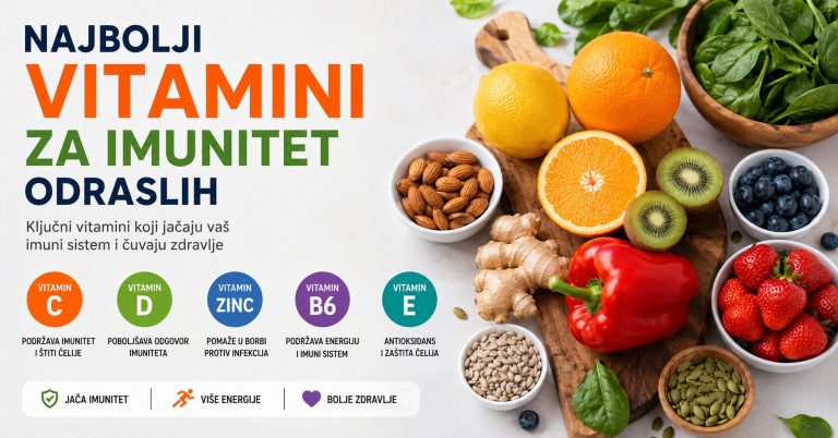 Najbolji vitamini za imunitet odraslih